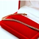 Złota bransoletka tenisówka z Diamentami 1,85ct Pr.585 W:6,69gr 18cm