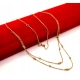 Złoty łąńcuszek kaskadowy VERONA PR.333 W:1,83gr D.42-45cm InterSKLEP