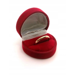 Złota obrączka Szer.3mm Pr.583 W:2,59gr Roz.25