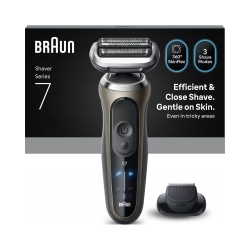 Braun Series 7 72-C1200S, golarka bezprzewodowa, złoty