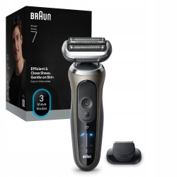 Braun Series 7 72-C1200S, golarka bezprzewodowa, złoty