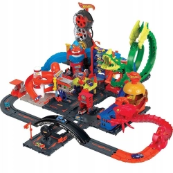 Hot Wheels City zestaw rajdowa burgerownia + autko 1:64 HDR26