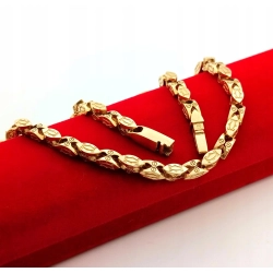 Złoty łańcuszek Cartier Szer.4mm Pr.585 W:48,69gr Dł:62cm