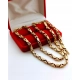 Złoty łańcuszek Cartier Szer.4mm Pr.585 W:48,69gr Dł:62cm