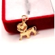 Złota zawieszka znak zodiaku Lew PR.585 W:2,20gr InterSKLEP