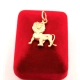 Złota zawieszka znak zodiaku Lew PR.585 W:2,20gr InterSKLEP