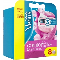 Wkłady do maszynek Gillette Venus Comfort Glide Spa Breeze 8 sztuk