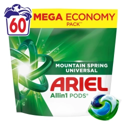 Kapsułki do prania białego ARIEL Mountain Spring Allin1 60szt