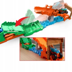 Hot Wheels Monster Trucks Rajdowe wyzwanie – Tor Paszcza Krokodyla JJN45