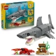 LEGO Creator 3 w 1 31381 Rekin i skrzynia ze skarbem