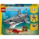 LEGO Creator 3 w 1 31381 Rekin i skrzynia ze skarbem