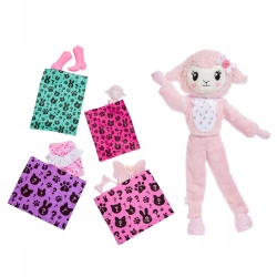 Barbie Cutie Reveal Lalka Różowa owieczka Zestaw 3+ JJP66