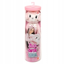 Barbie Cutie Reveal Lalka Różowa owieczka Zestaw 3+ JJP66