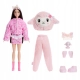 Barbie Cutie Reveal Lalka Różowa owieczka Zestaw 3+ JJP66