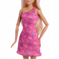Barbie Urodzinowa niespodzianka ze zjeżdżalnią Lalka Zestaw Zabawka JKF66