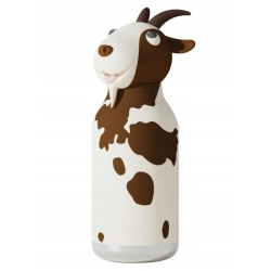 Butelka Termiczna Bidon dla Dzieci ze Słomką Asobu Termos Koza 460 ml