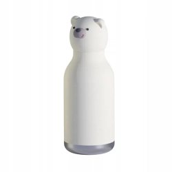 Butelka termiczna ASOBU Bestie Bottle Bear Biały