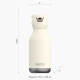 Butelka termiczna ASOBU Bestie Bottle Bear Biały