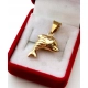 Złota zawieszka Ryba, Rybka dwustronna Pr.585 W:1,68gr