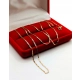 Złoty łańcuszek Gucci blaszki Pr.585 W:1,30gr Dł:51cm