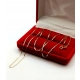 Złoty łańcuszek Gucci blaszki Pr.585 W:1,30gr Dł:51cm