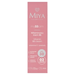 MIYA myBBalm Witaminowy krem BB SPF 30 02 natural 30 ml