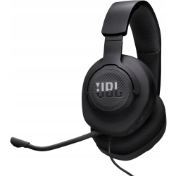 Słuchawki przewodowe z mikrofonem JBL Quantum 100M2 Nauszne Czarne