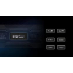 Latarka taktyczna Nitecore EDC37 8000 lm USB-C