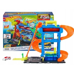 Hot Wheels City Myjnia Tor Zmiana Koloru Pojazd 1:64