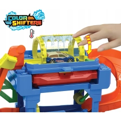 Hot Wheels City Myjnia Tor Zmiana Koloru Pojazd 1:64