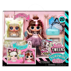LOL SURPRISE SWAP TWEENS LALKA BLONDE BILLie 2W1 AKCESORIA WYMIENNA GŁOWA