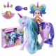 Zestaw Figurka Kookyloos Star Unicorn laleczka Aurora + jednorożec Star