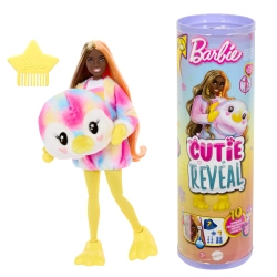 Lalka modowa Barbie Cutie Reveal Pingwin