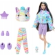 Lalka modowa Barbie Cutie Reveal zebra wielokolorowa z akcesoriami 32 cm