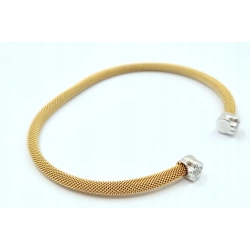 Bransoletka TOUS złoto pr 750 waga 6,5g z diamencikami