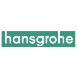 Bateria wannowo-prysznicowa Hansgrohe, 2-otworowa, z termostatem, srebrna