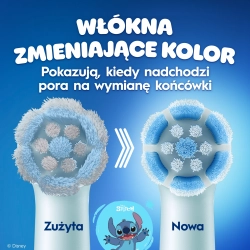 Końcówki do szczoteczek Oral-B iO Stitch dla dzieci 4 sztuki oryginał