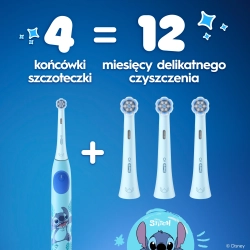Końcówki do szczoteczek Oral-B iO Stitch dla dzieci 4 sztuki oryginał