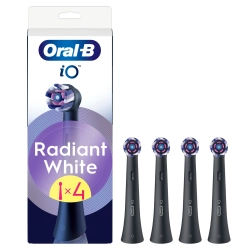 Końcówki do szczoteczki Oral-B iO Radiant White czarne 4 szt.