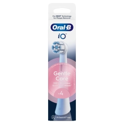 Końcówka do szczoteczki Oral-B iO Gentle Care biała 4 szt. oryginał miękka