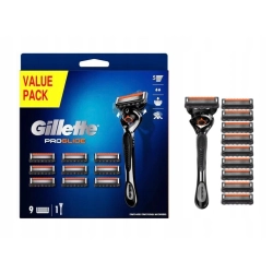 Zestaw Gillette Proglide: maszynka do golenia 1 szt. + 10 wymiennych ostrzy