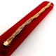Złota bransoletka UNOAERRE plecione kłosy Pr.375 W:18,71gr Dł:19cm Szer.1cm