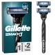 Maszynka do golenia Gillette Mach3 dla mężczyzn + 2 ostrza wymienne