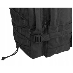Plecak wojskowy turystyczny Helikon-Tex Raccoon 20-40 l czarny cordura