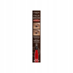 Pisak do brwi L'Oréal Infaillible Faux Brow brązowy Dark Brunette 1 ml