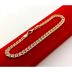 Złota bransoletka Monaliza Szer.5mm Pr.585 W:7,10gr Dł:20,5cm