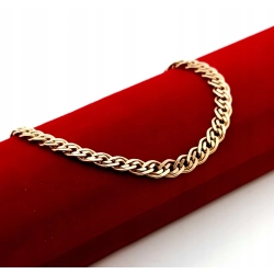 Złota bransoletka Monaliza Szer.5mm Pr.585 W:7,10gr Dł:20,5cm