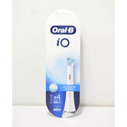 5027 KOŃCÓWKA DO SZCZOTECZKI ORAL-B IO ULTIMATE CLEAN BIAŁA 4 SZT. GERMAN