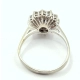 Pierścionek 585 z diamentami i szafirem 0,79 ct R16
