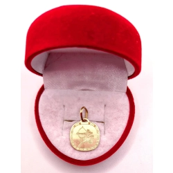 Złota zawieszka znak zodiaku Strzelec PR.585 W:0,82gr InterSKLEP